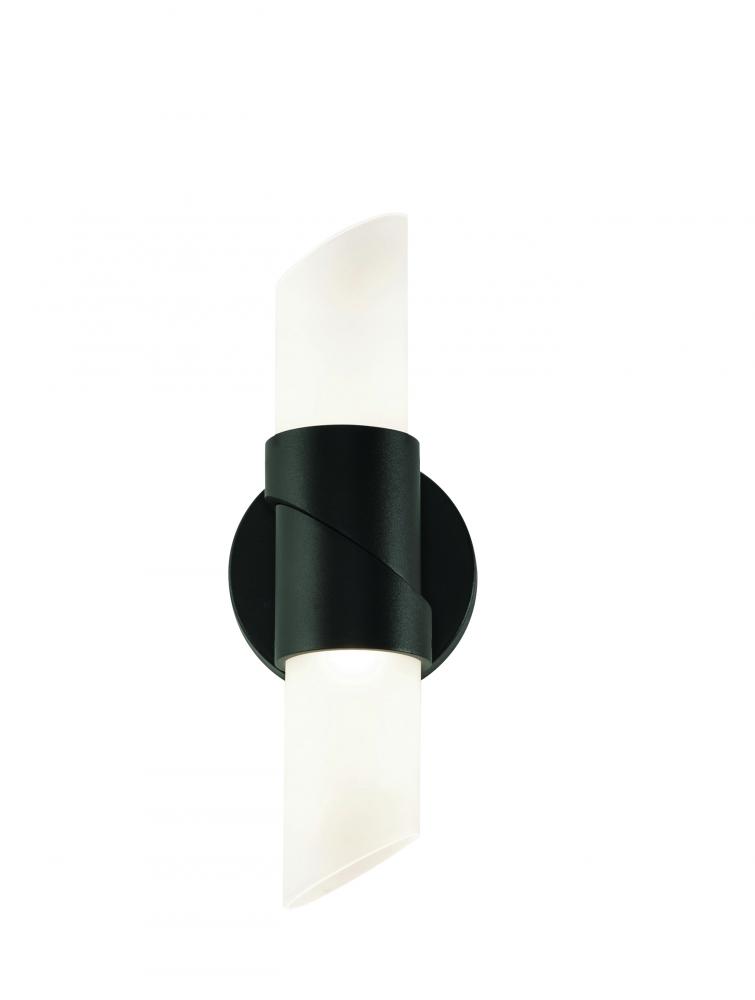 Slice 12'' LED Sconce - 4W 120V - Black