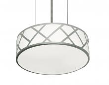 AFX Lighting, Inc. HVNP21LAJUDSN - Haven 21'' LED Pendant - 42W 120-277V - Satin Nickel