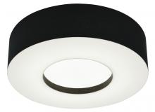 AFX Lighting, Inc. MCF1214LAJUD-BK - Montclair 12'' LED Ceiling - Black Shade