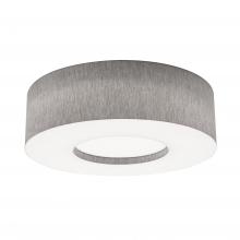 AFX Lighting, Inc. MCF2432MB-GY - Montclair 24'' Med Base Flush Mount,GY