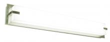 AFX Lighting, Inc. SNV360530LAJD2SN - Sinclair 39'' LED Vanity - Satin Nickel Finish - White Acrylic Shade