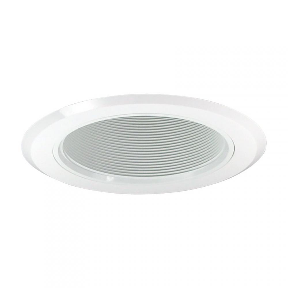 5" Deep Phenolic Baffle w/ Ring, White