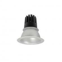 Nora NC3-41L330FHZ - 4" Sapphire III Round Open Reflector, 2500lm, 3000K, Flood Optic, Haze Reflector/Haze Flange