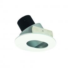 Nora NIO-4RSL27QHZMPW - 4" Iolite LED Round Adjustable Slot Aperture, 10-Degree Optic, 750lm / 12W, 2700K, Haze Slot