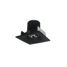 Nora NIOB-2SNB35QBB - 2" Iolite LED Square Bullnose, 10-Degree Optic, 800lm / 12W, 3500K, Black Finish