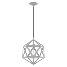 Livex Lighting 41328-80 - 1 Lt Nordic Gray Mini Pendant