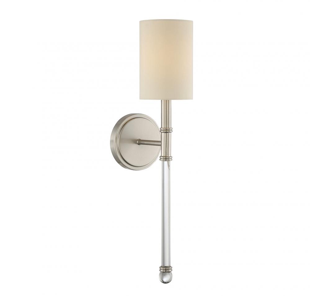 Fremont 1-Light Wall Sconce in Satin Nickel