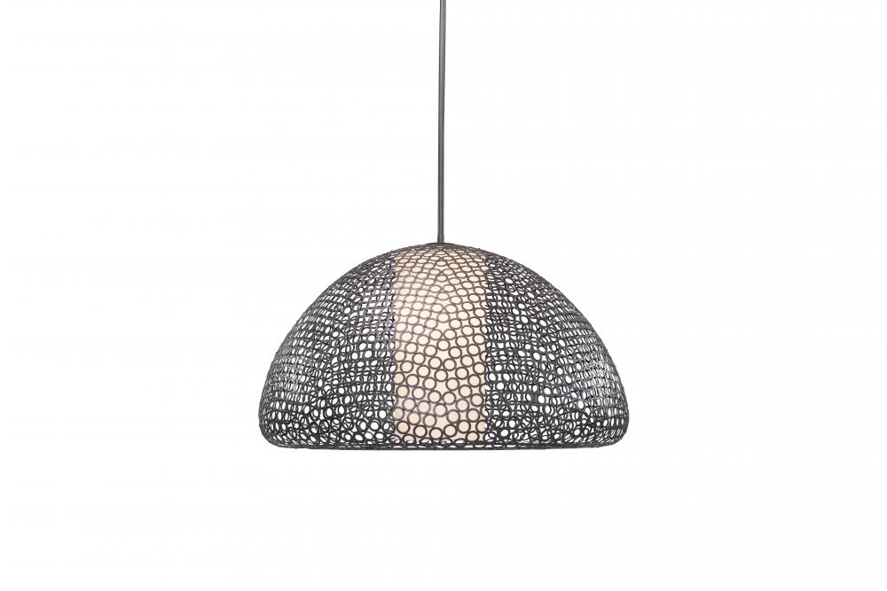 Dislton 36"4-Light  Dome Pendant