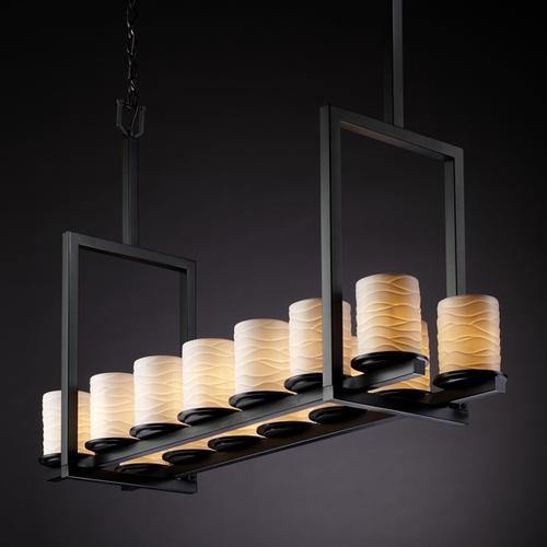 Dakota 14-Light Bridge Chandelier (Tall)