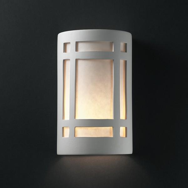 Small LED Craftsman Window - Open Top & Bottom