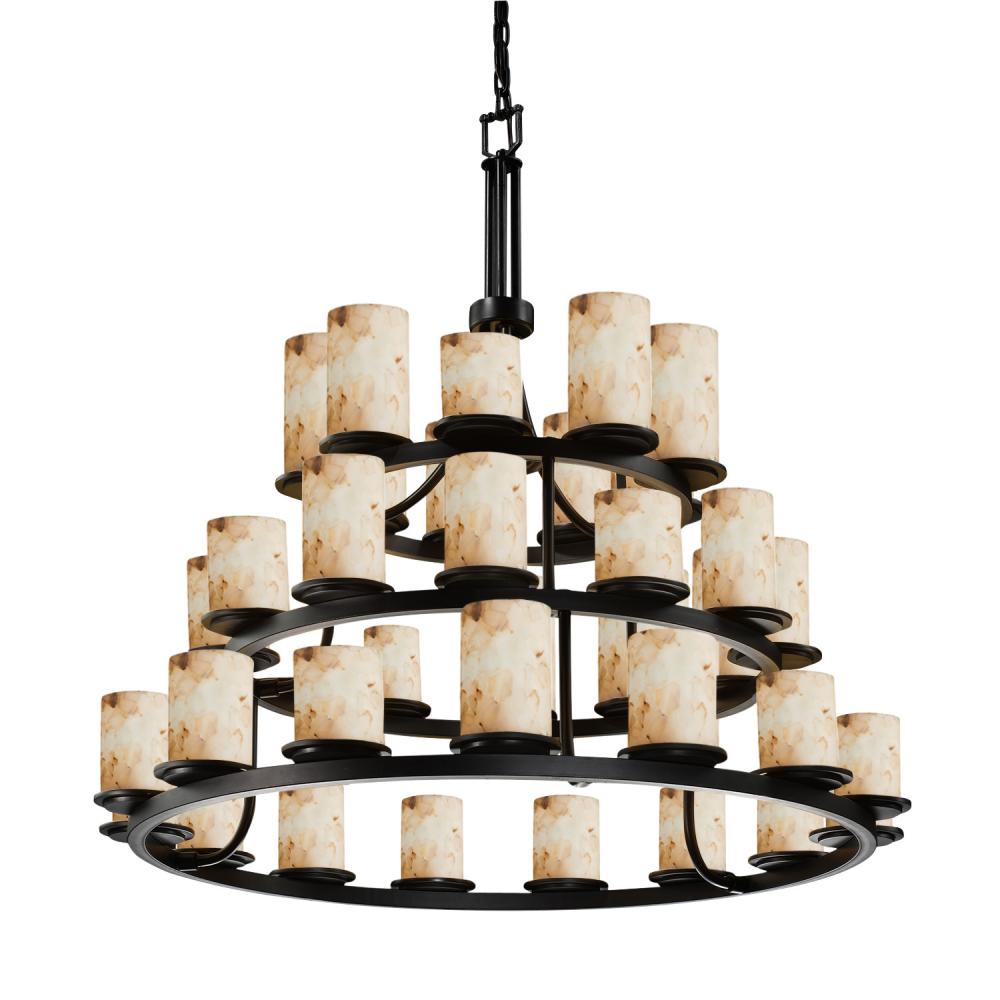 Dakota 36-Light 3-Tier Ring Chandelier