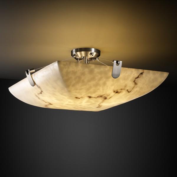 36" Semi-Flush Bowl w/ U-Clips