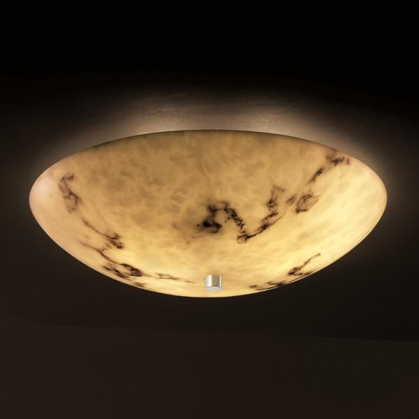 24" Semi-Flush Bowl w/ Fluorescent Lamping