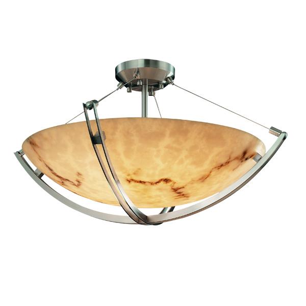 60" Semi-Flush Bowl w/ Crossbar