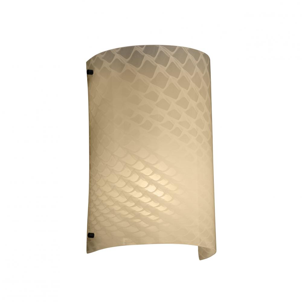 Finials Curved Wall Sconce (Outdoor)