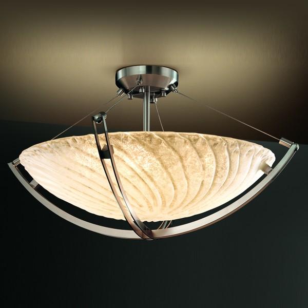 18" Semi-Flush Bowl w/ Crossbar