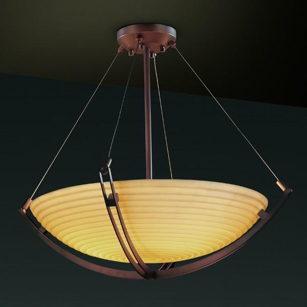 60" Pendant Bowl w/ Crossbar