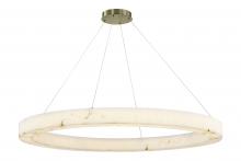 Justice Design Group FAL-8227-BRSS - Medley 52" LED Ring Pendant