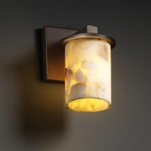 Justice Design Group ALR-8771-10-MBLK - Dakota 1-Light Wall Sconce