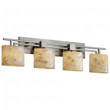 Justice Design Group ALR-8704-30-NCKL - Aero 4-Light Bath Bar