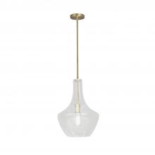 Justice Design Group FSN-4170-SEED-BRSS - Harlow 12" Pendant