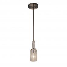 Justice Design Group FSN-8445-10-SEED-NCKL - Era 1-Light Mini-Pendant