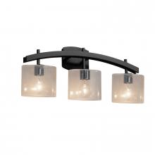 Justice Design Group FSN-8593-30-SEED-MBLK - Archway 3-Light Bath Bar