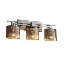 Justice Design Group FSN-8703-20-MROR-NCKL - Aero 3-Light Bath Bar