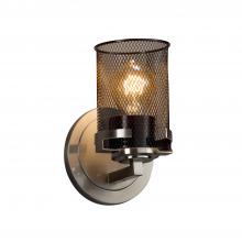 Justice Design Group MSH-8451-10-NCKL - Atlas 1-Light Wall Sconce