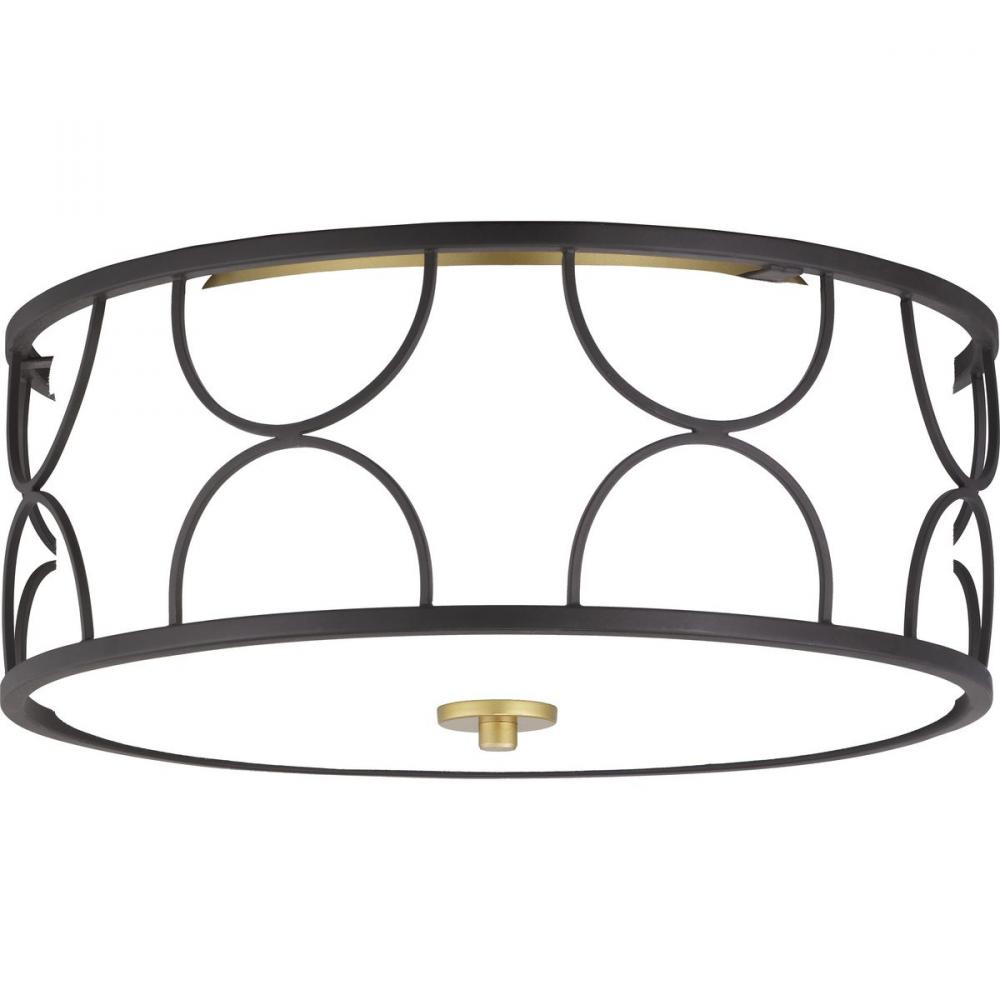 Landree Collection 16" Three-light Flush Mount