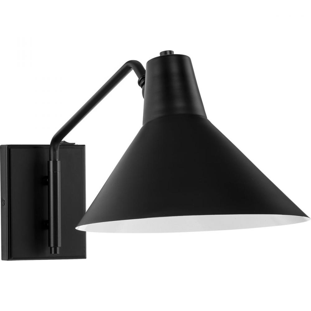 Trimble Collection One-Light Matte Black Wall Bracket