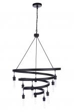 Craftmade 55410-FB - Tranquil 10 Light Chandelier in Flat Black