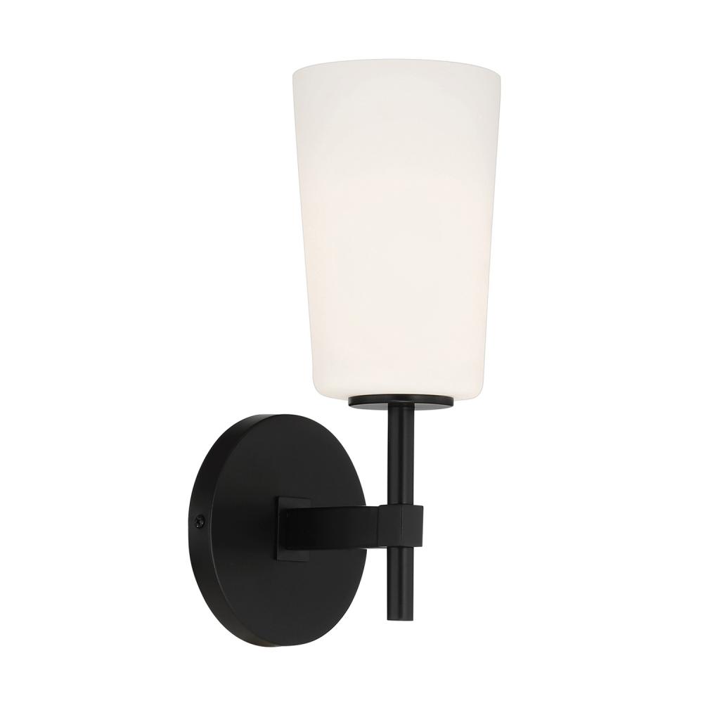 Colton 1 Light Black Bathroom Vanity