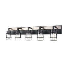 DVI DVP44455EB+SN-CL - Lake Of The Woods 5 Light Vanity