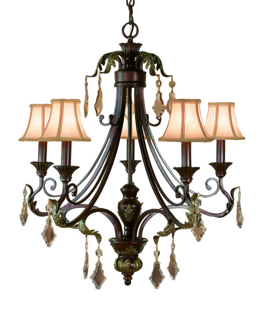 Bronze Up Chandelier