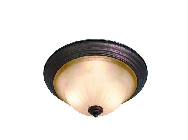 Bronze Bowl Flush Mount