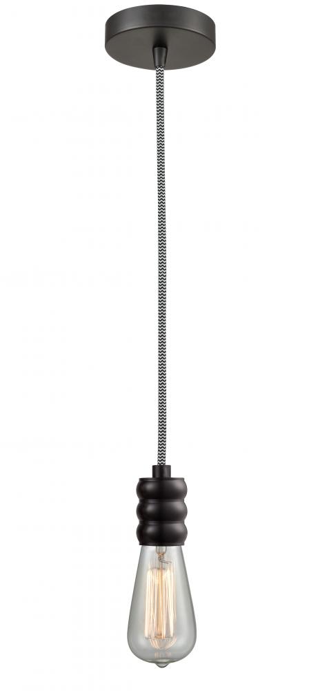 Gatsby - 1 Light - 2 inch - Oil Rubbed Bronze - Cord hung - Mini Pendant