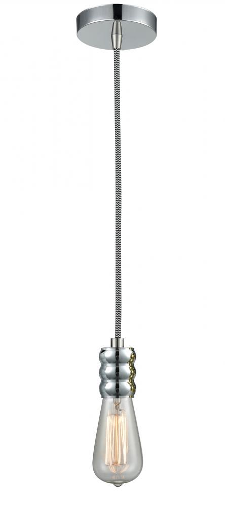 Gatsby - 1 Light - 2 inch - Polished Chrome - Cord hung - Mini Pendant