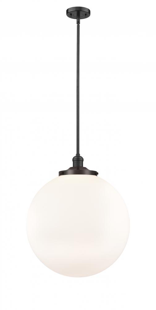 Beacon - 1 Light - 18 inch - Oil Rubbed Bronze - Stem Hung - Pendant