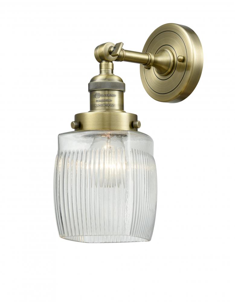 Colton - 1 Light - 6 inch - Antique Brass - Sconce