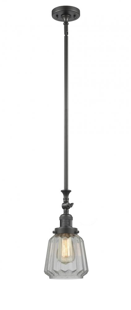 Chatham - 1 Light - 7 inch - Oil Rubbed Bronze - Stem Hung - Mini Pendant