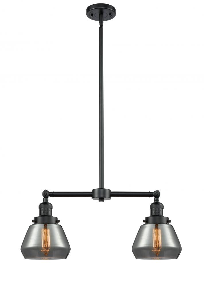 Fulton - 2 Light - 21 inch - Oil Rubbed Bronze - Stem Hung - Island Light