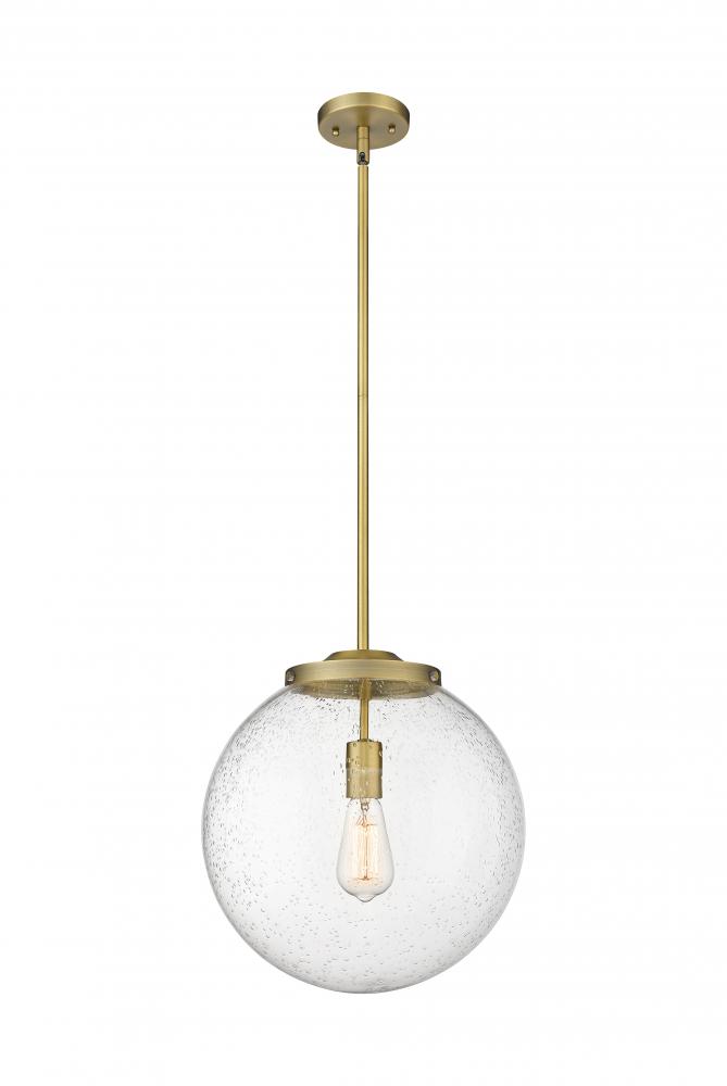 Beacon - 1 Light - 16 inch - Brushed Brass - Stem Hung - Pendant