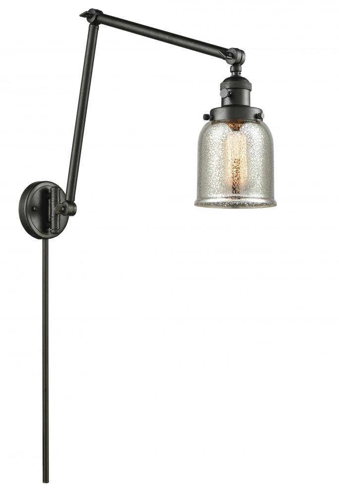 Bell - 1 Light - 8 inch - Oil Rubbed Bronze - Swing Arm