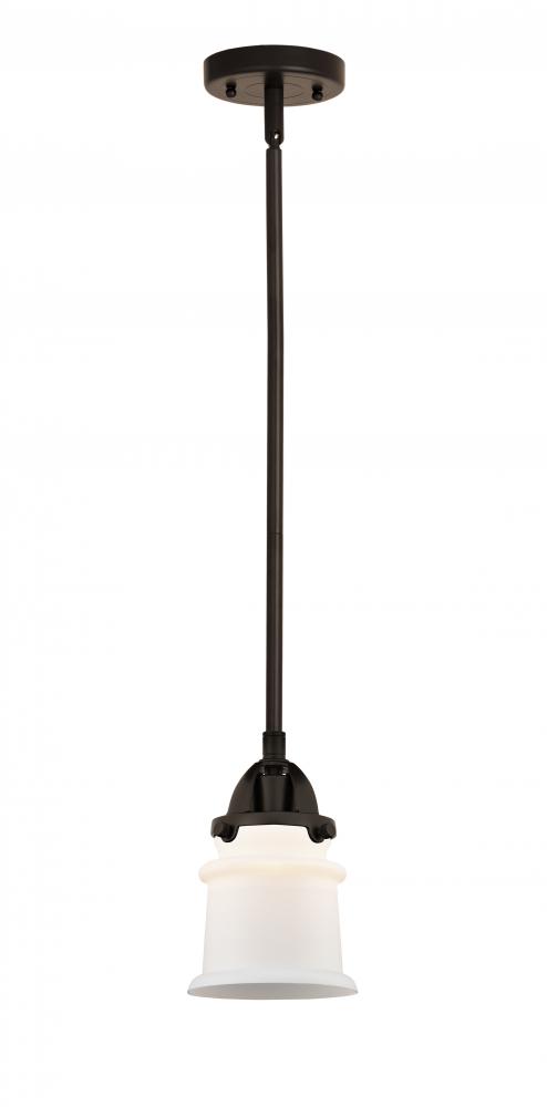 Canton - 1 Light - 5 inch - Oil Rubbed Bronze - Cord hung - Mini Pendant