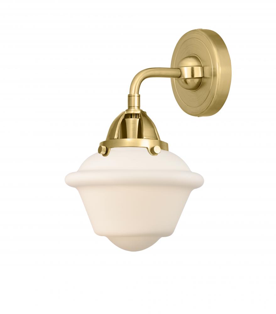 Oxford - 1 Light - 8 inch - Satin Gold - Sconce