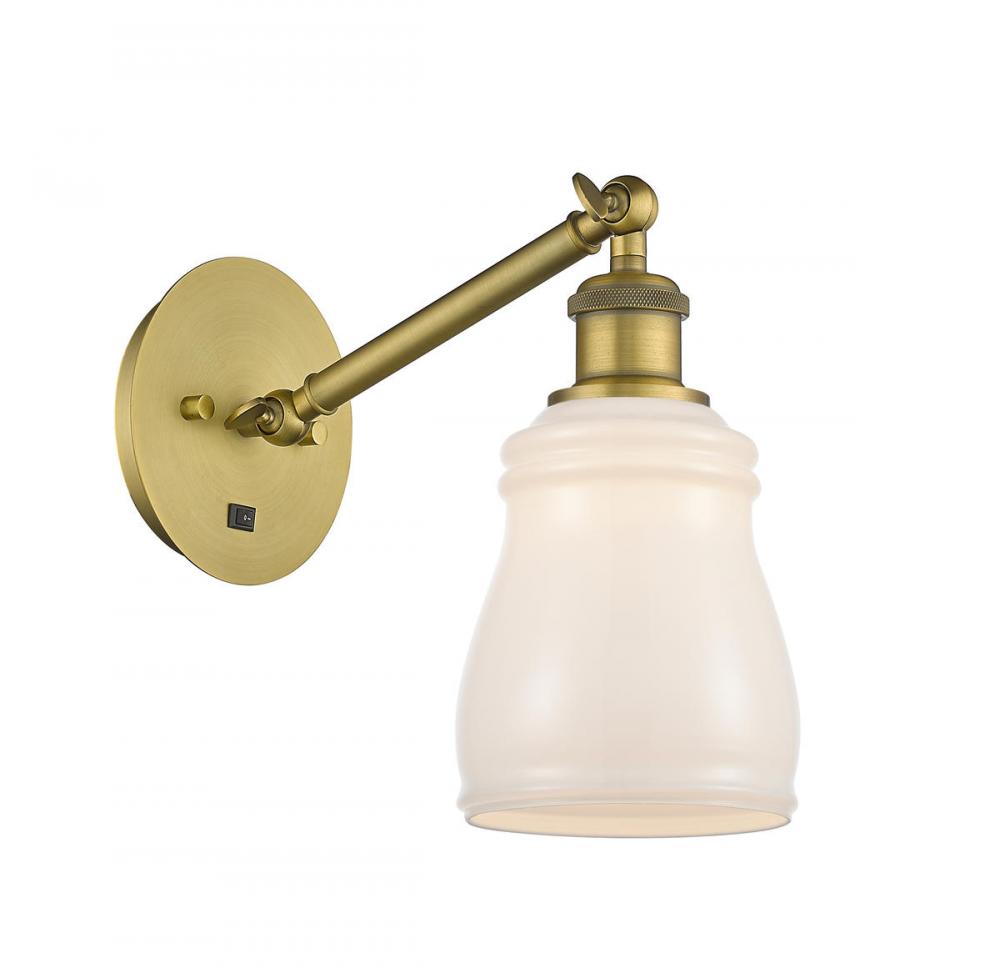 Ellery - 1 Light - 5 inch - Brushed Brass - Sconce