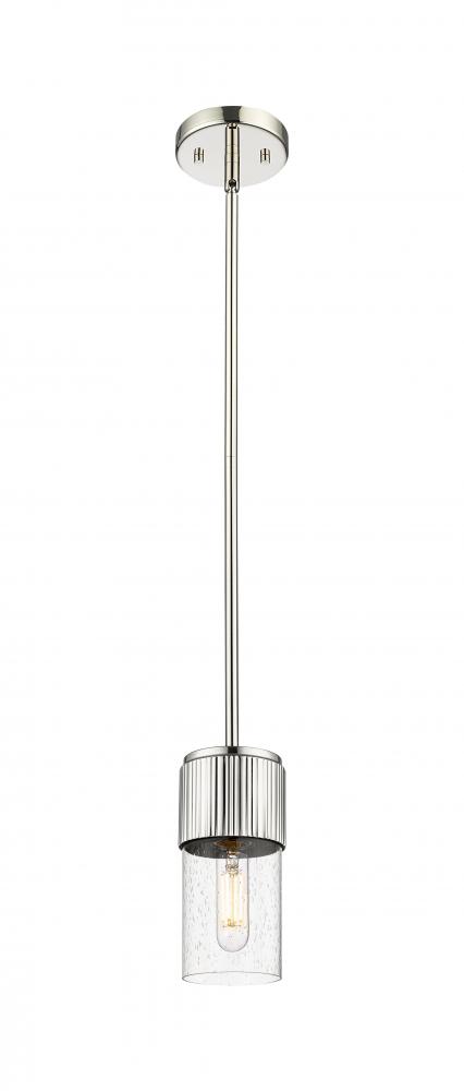 Bolivar - 1 Light - 5 inch - Polished Nickel - Pendant