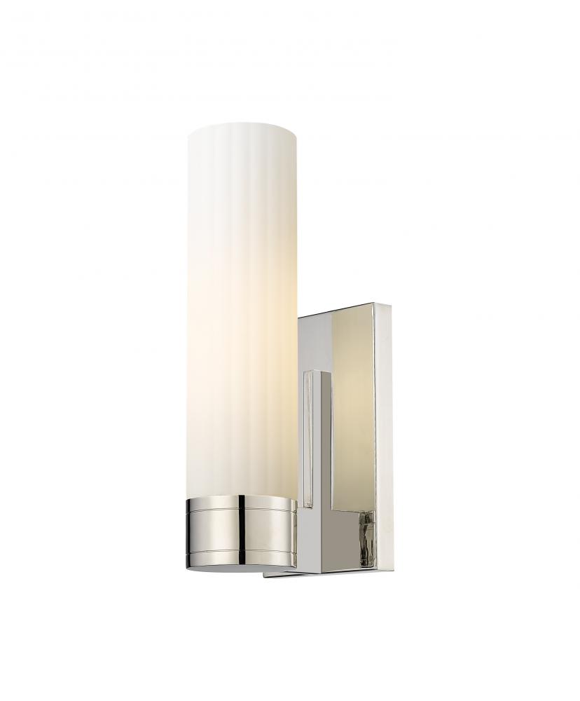 Empire - 1 Light - 5 inch - Polished Nickel - Sconce