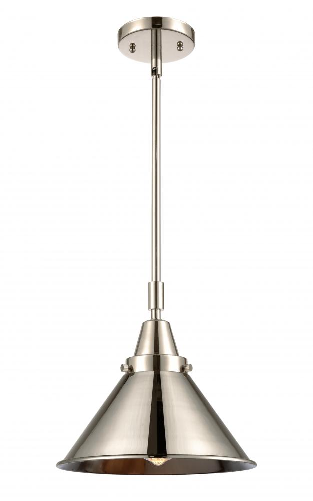 Briarcliff - 1 Light - 10 inch - Polished Nickel - Mini Pendant